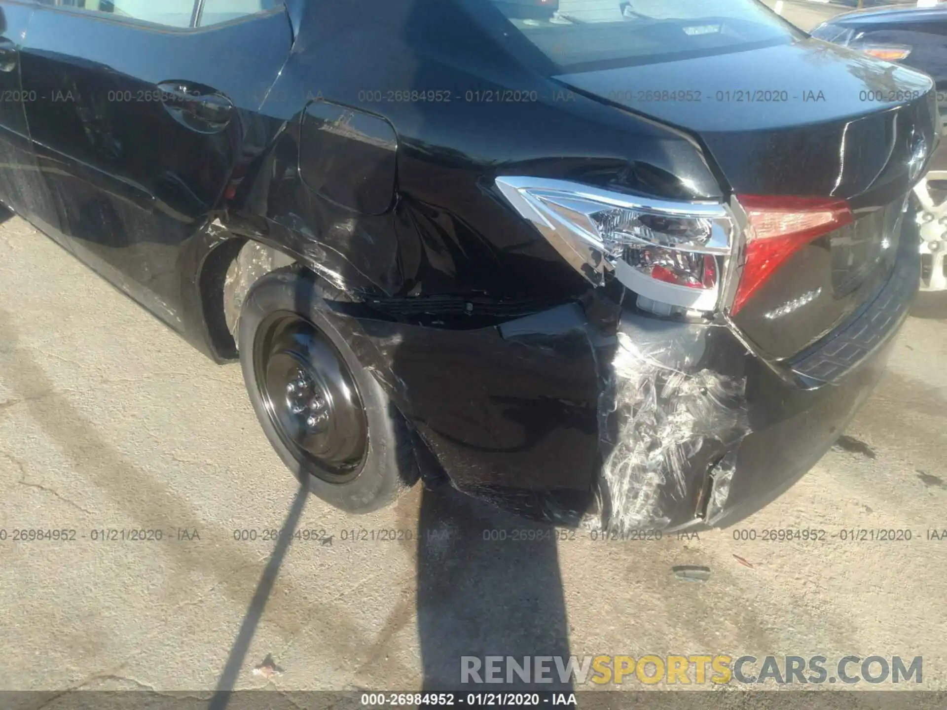 6 Photograph of a damaged car 2T1BURHEXKC188486 TOYOTA COROLLA 2019