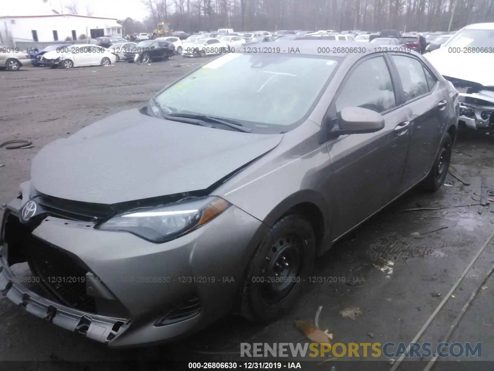 2 Photograph of a damaged car 2T1BURHEXKC189217 TOYOTA COROLLA 2019