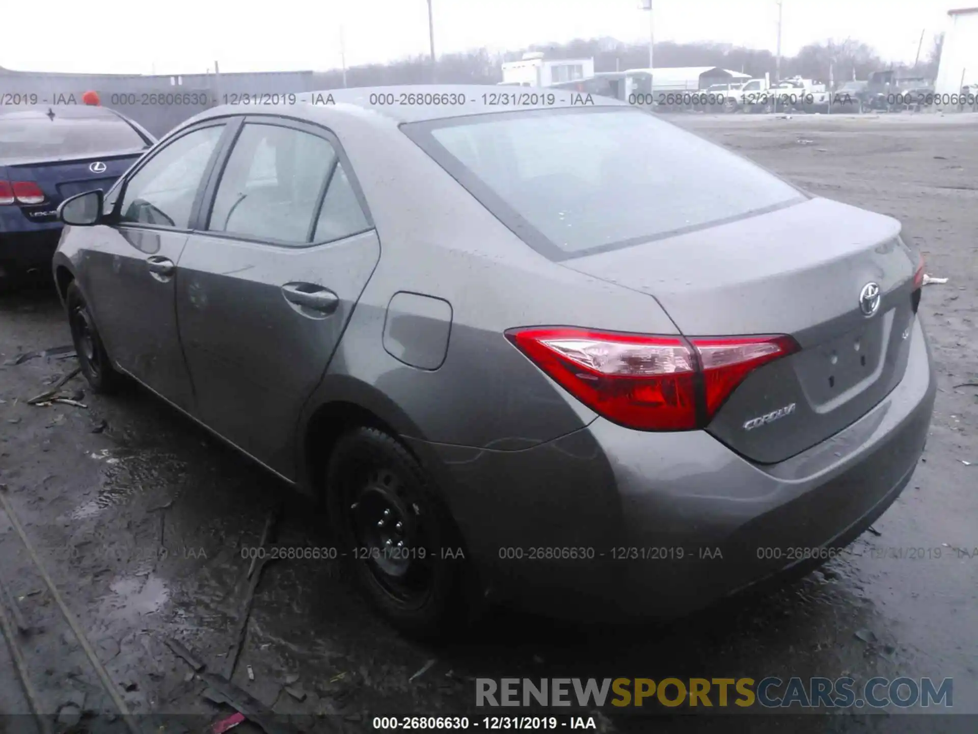 3 Photograph of a damaged car 2T1BURHEXKC189217 TOYOTA COROLLA 2019