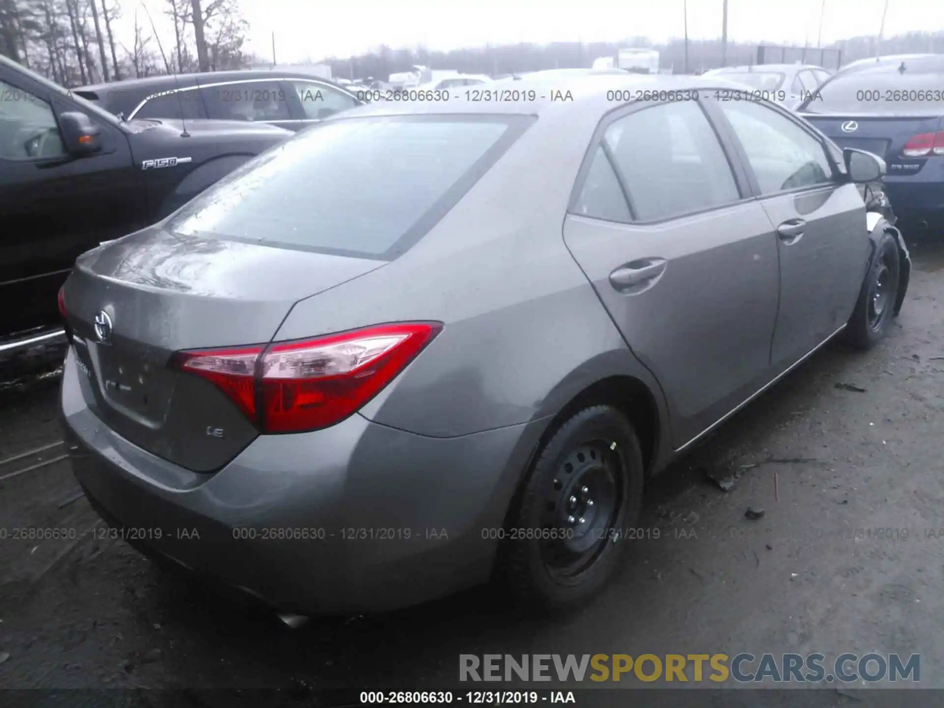 4 Photograph of a damaged car 2T1BURHEXKC189217 TOYOTA COROLLA 2019