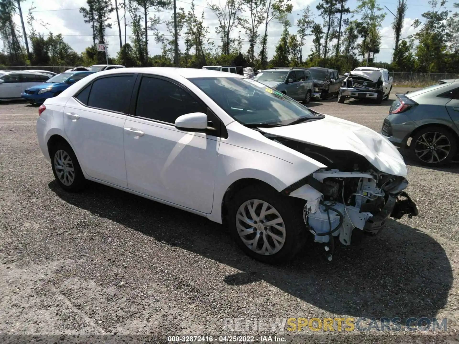 1 Photograph of a damaged car 2T1BURHEXKC189489 TOYOTA COROLLA 2019