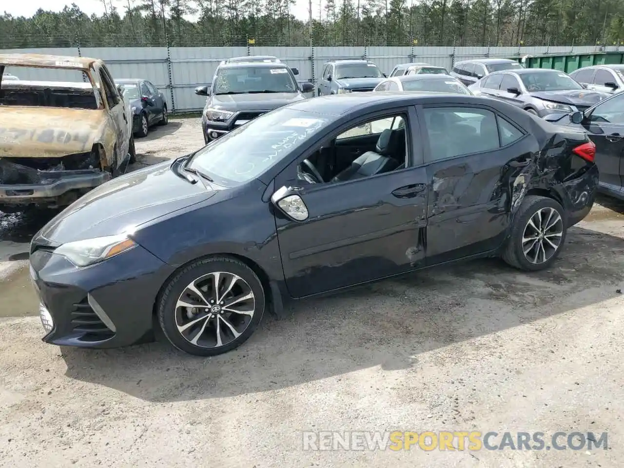 1 Photograph of a damaged car 2T1BURHEXKC189640 TOYOTA COROLLA 2019