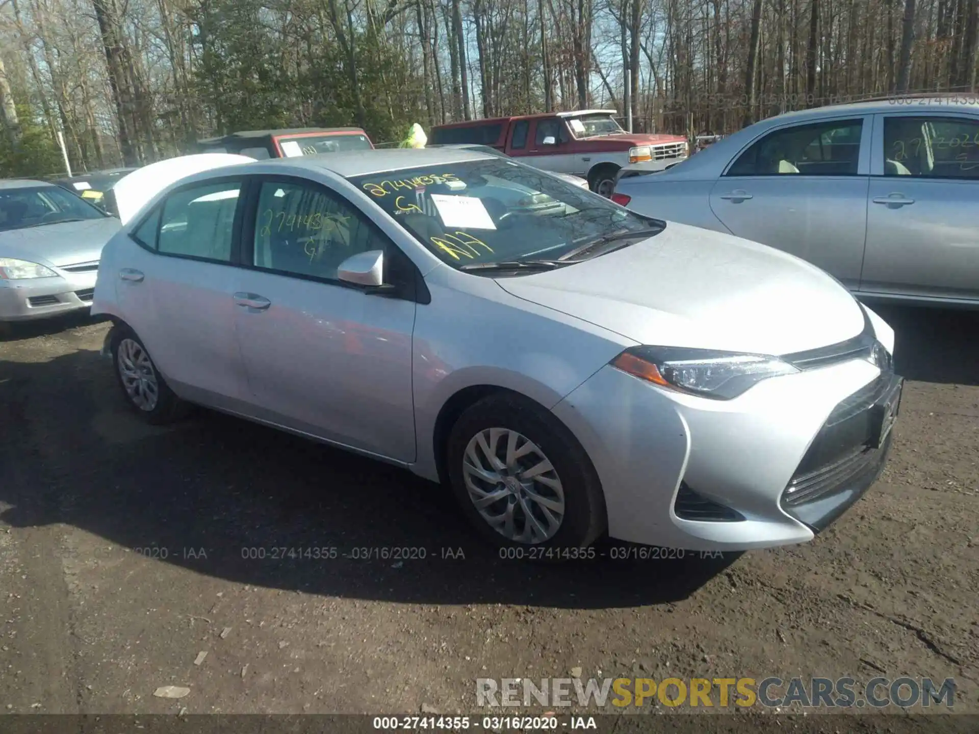 1 Photograph of a damaged car 2T1BURHEXKC190111 TOYOTA COROLLA 2019