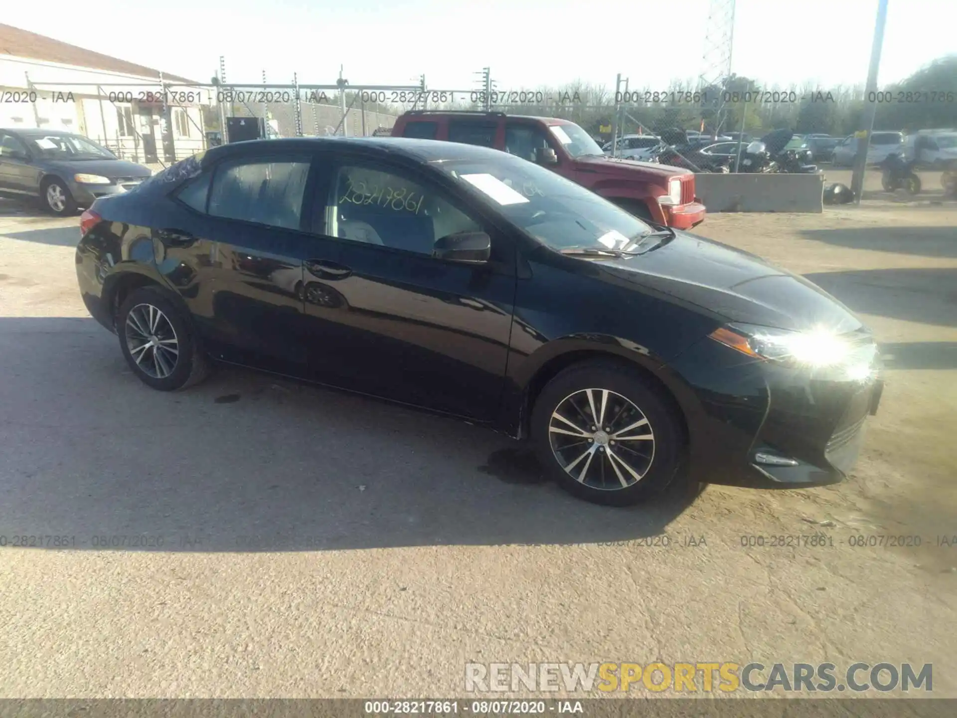 1 Photograph of a damaged car 2T1BURHEXKC190173 TOYOTA COROLLA 2019