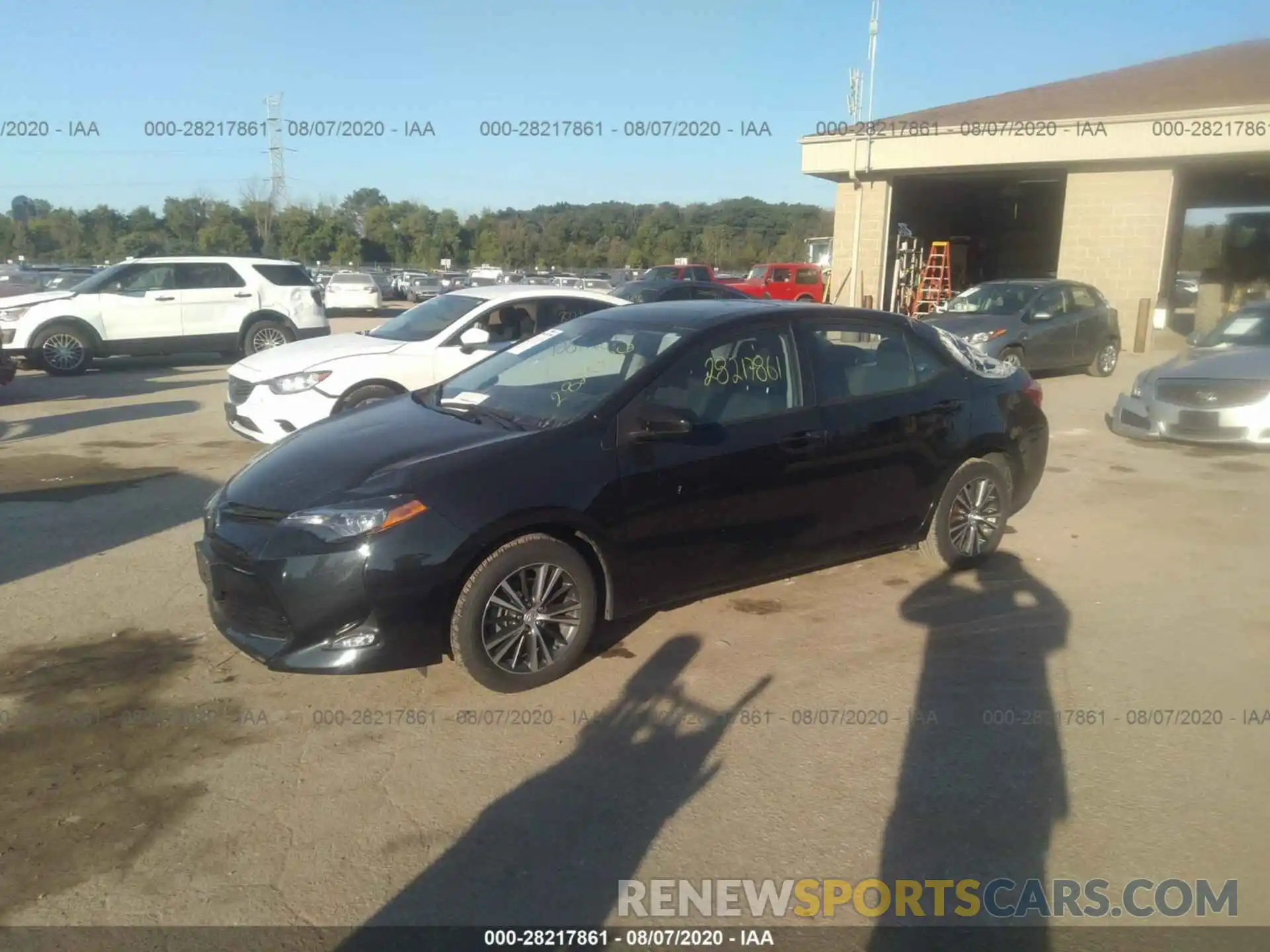 2 Photograph of a damaged car 2T1BURHEXKC190173 TOYOTA COROLLA 2019