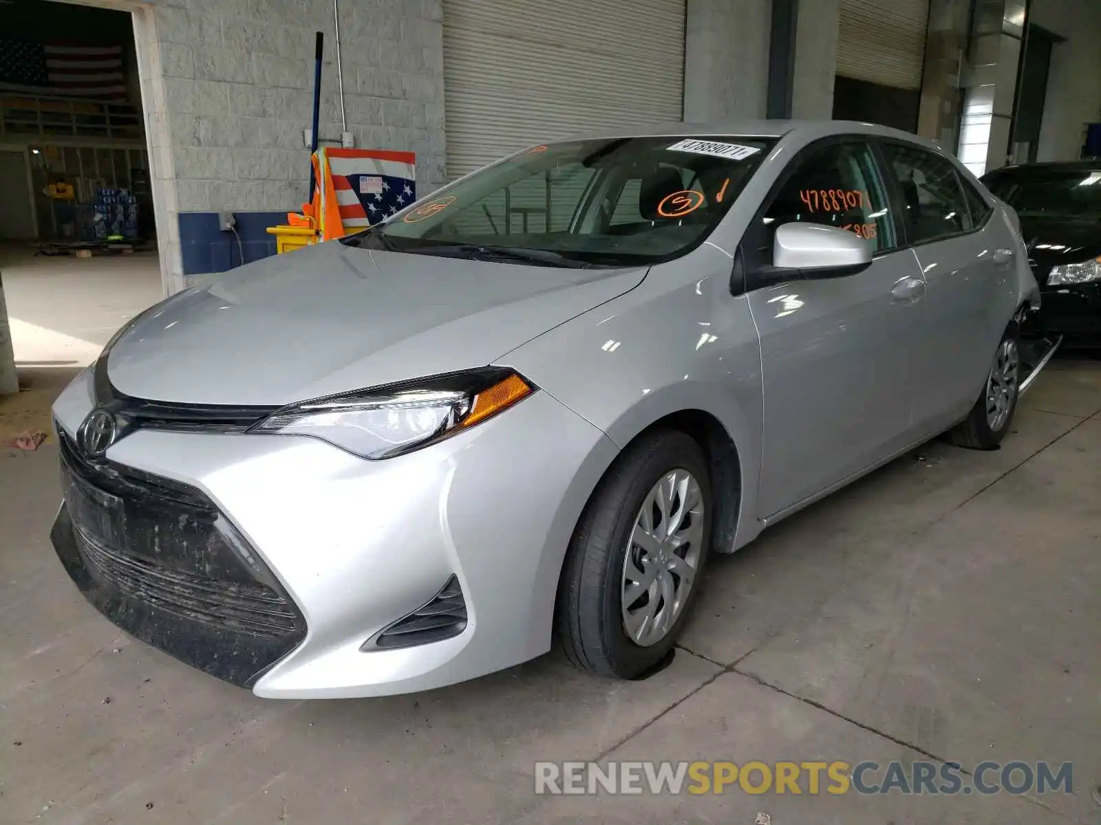 2 Photograph of a damaged car 2T1BURHEXKC190612 TOYOTA COROLLA 2019