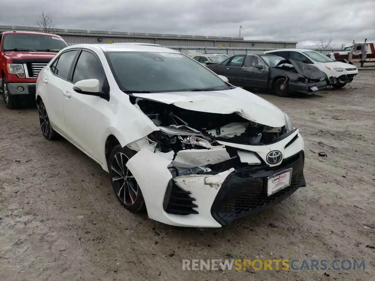 1 Photograph of a damaged car 2T1BURHEXKC191016 TOYOTA COROLLA 2019