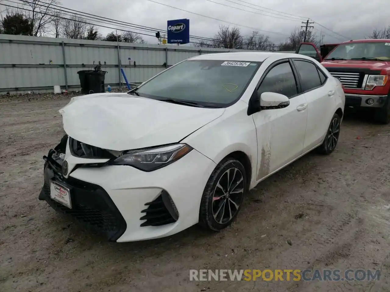 2 Photograph of a damaged car 2T1BURHEXKC191016 TOYOTA COROLLA 2019