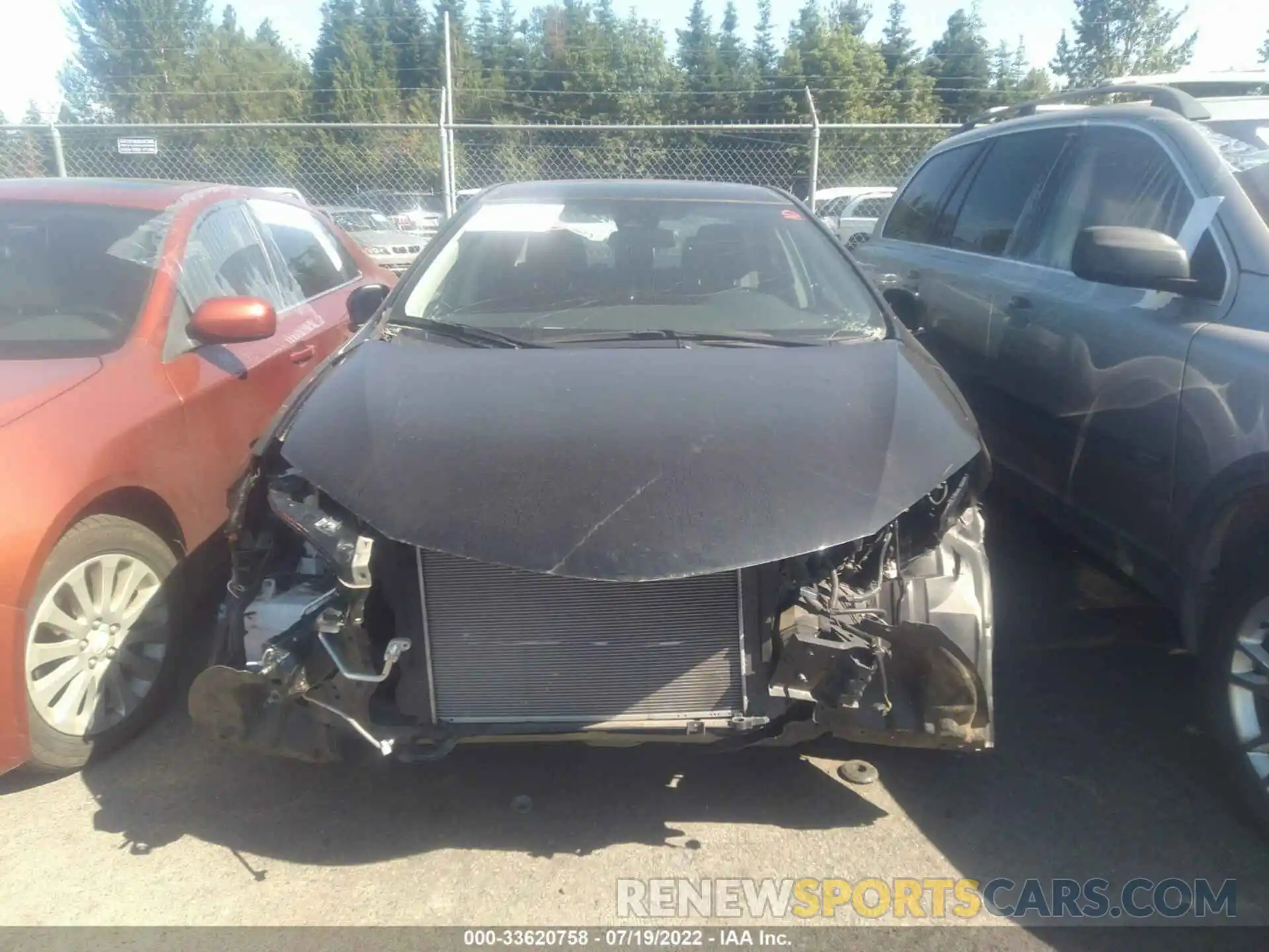 6 Photograph of a damaged car 2T1BURHEXKC191890 TOYOTA COROLLA 2019