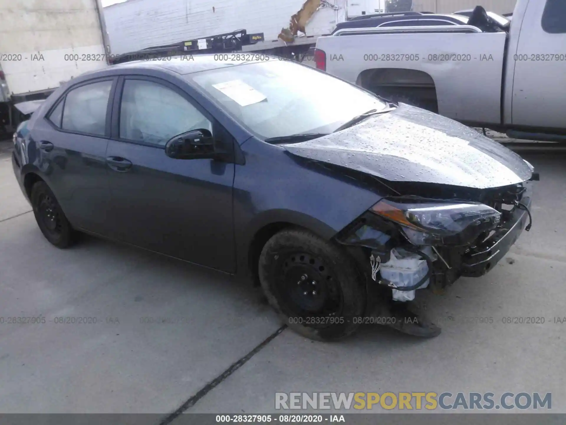 1 Photograph of a damaged car 2T1BURHEXKC193090 TOYOTA COROLLA 2019