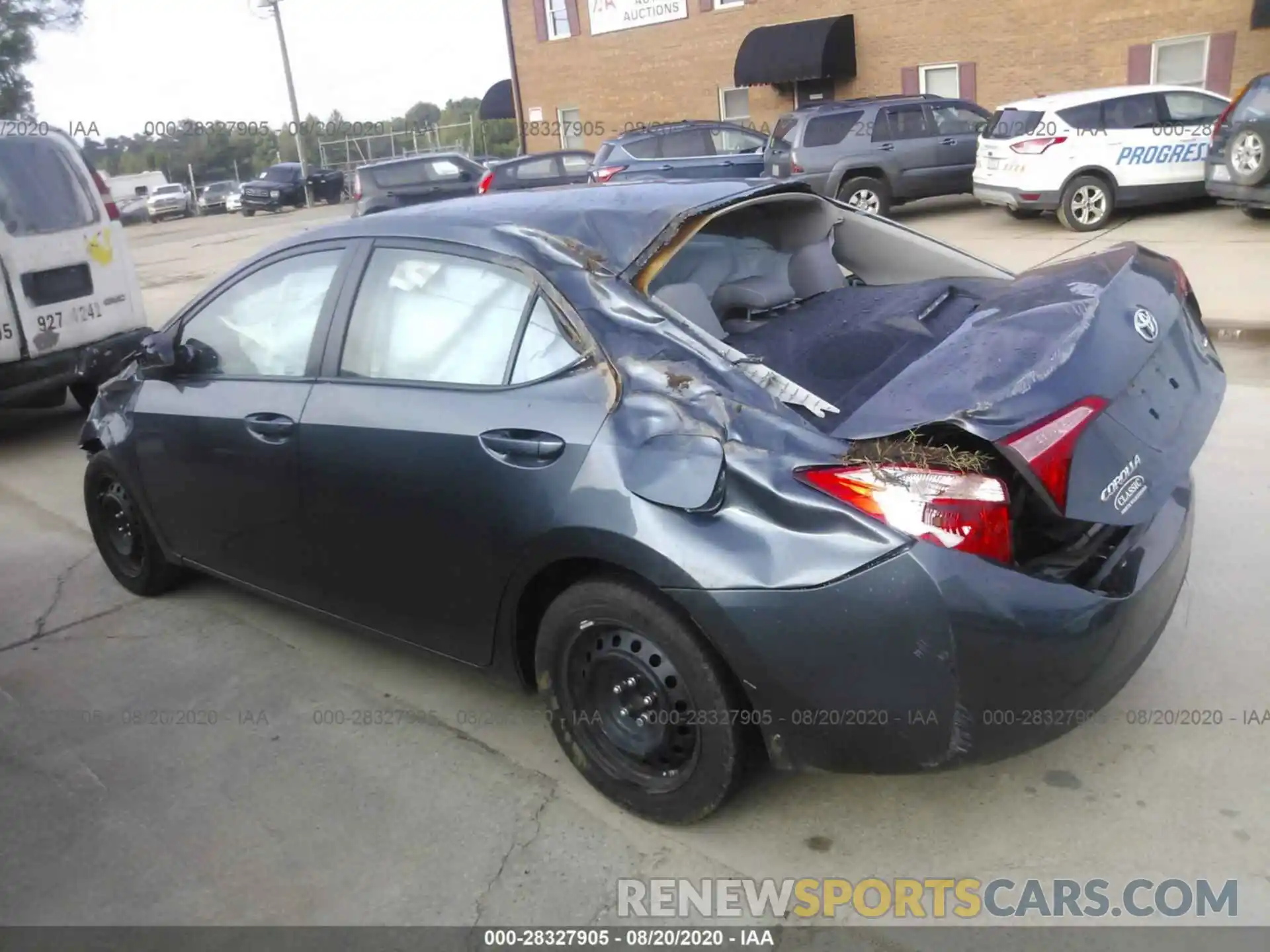 3 Photograph of a damaged car 2T1BURHEXKC193090 TOYOTA COROLLA 2019