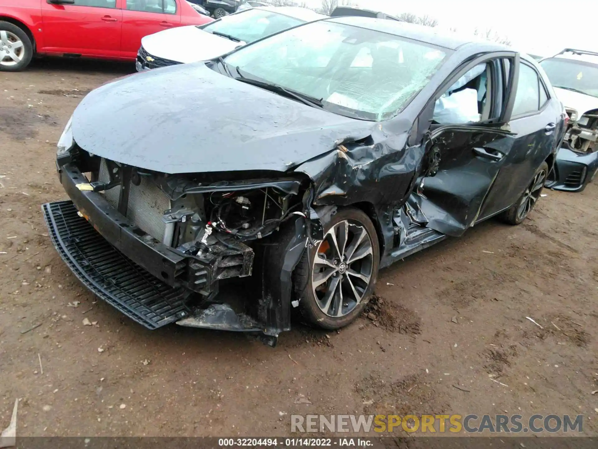 2 Photograph of a damaged car 2T1BURHEXKC193154 TOYOTA COROLLA 2019