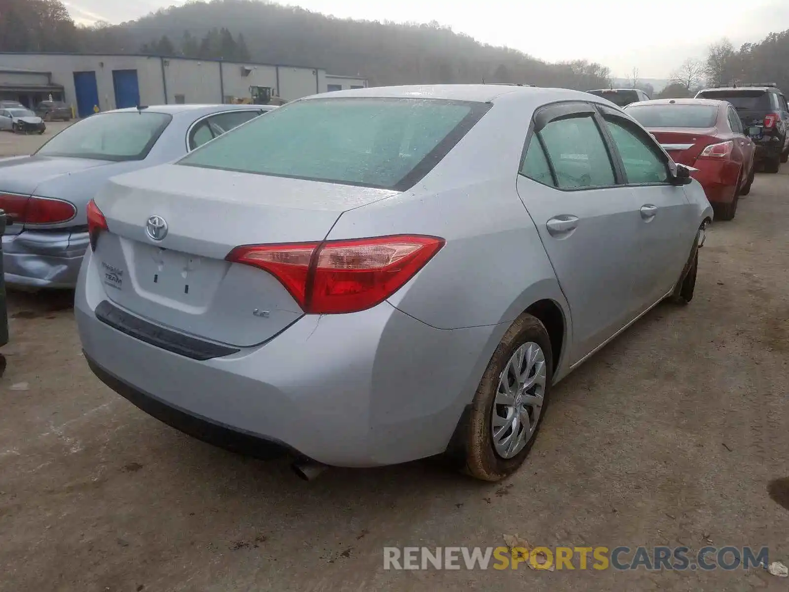 4 Photograph of a damaged car 2T1BURHEXKC193428 TOYOTA COROLLA 2019