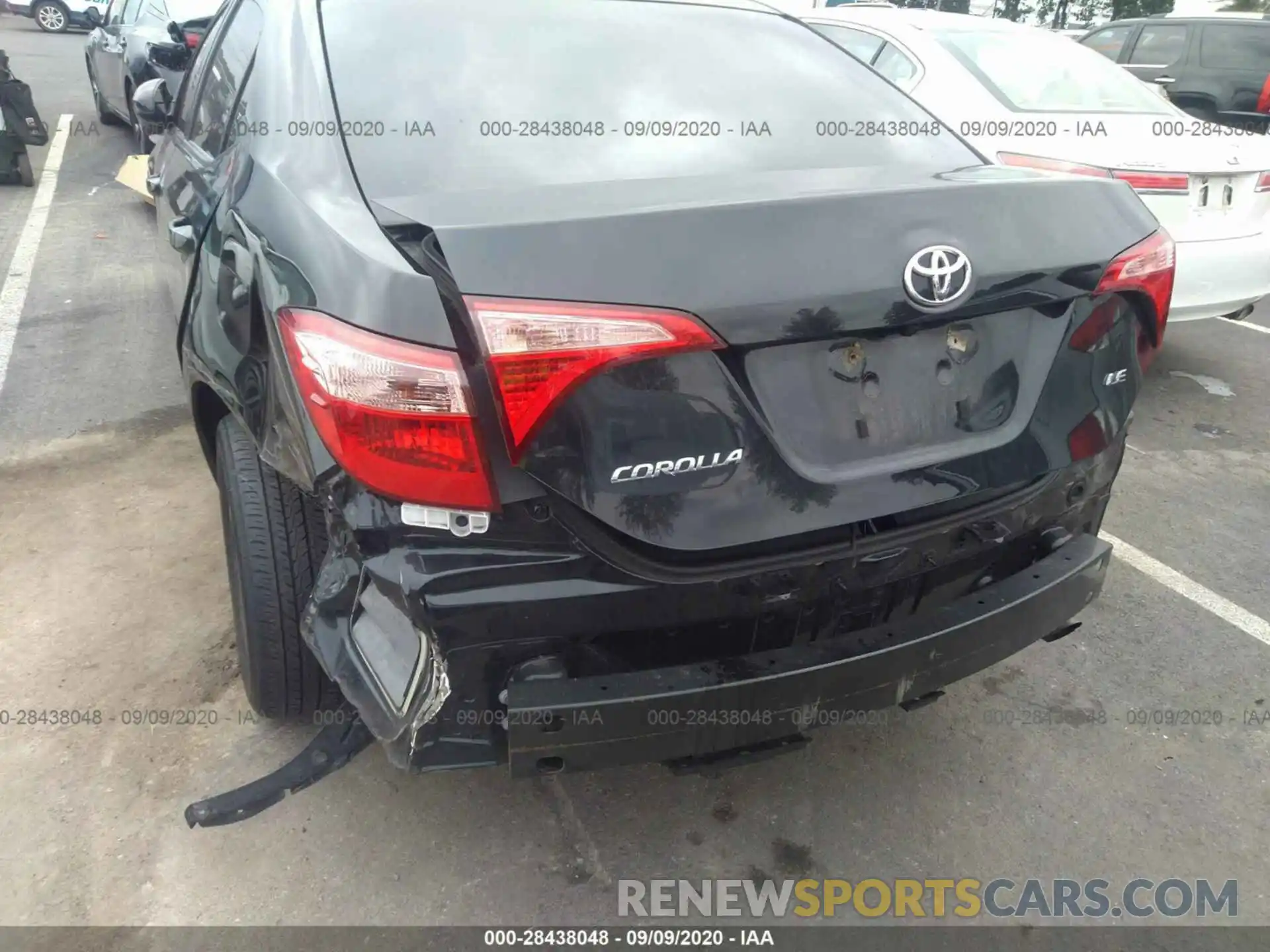 6 Photograph of a damaged car 2T1BURHEXKC193588 TOYOTA COROLLA 2019