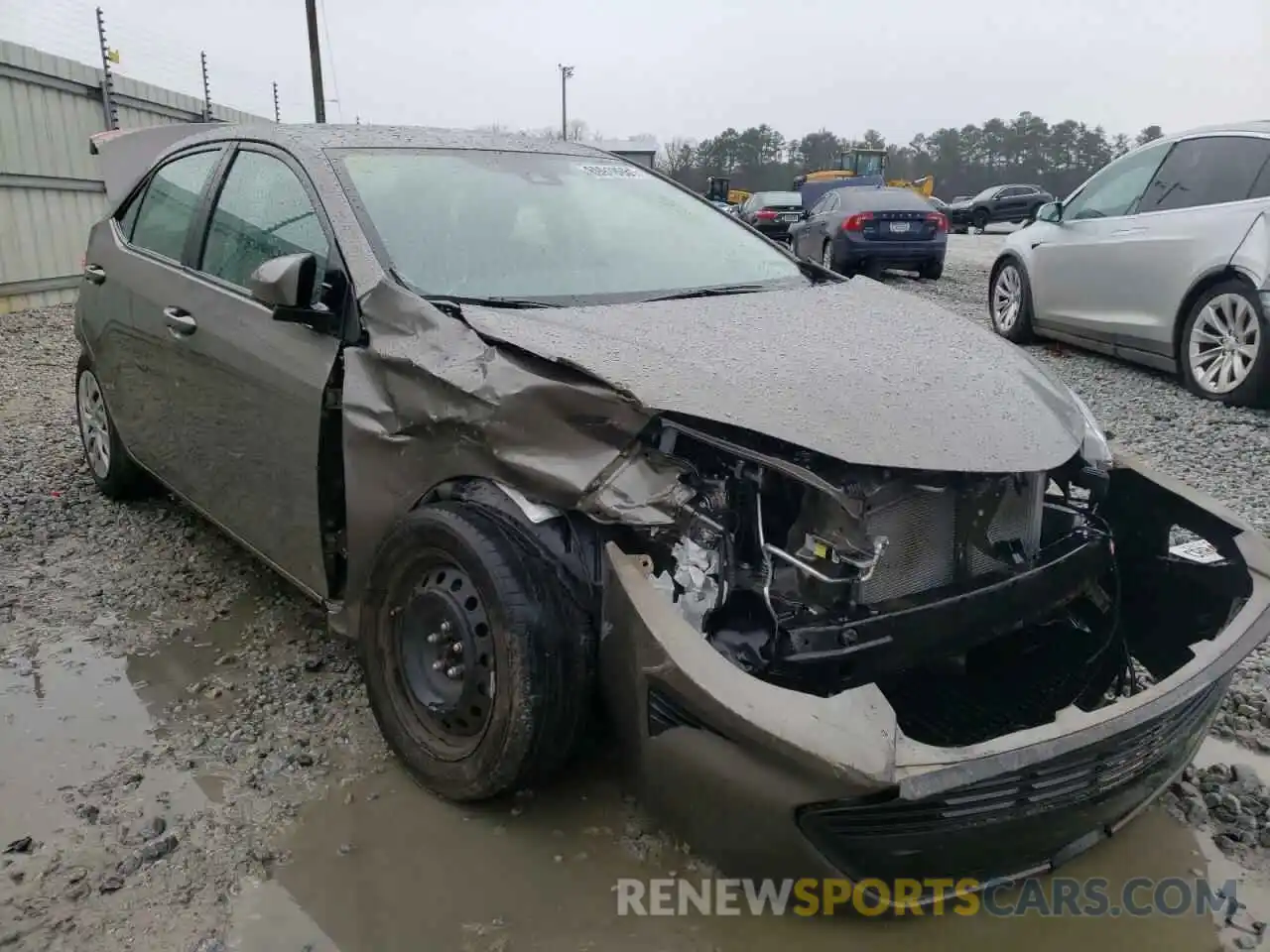 1 Photograph of a damaged car 2T1BURHEXKC193896 TOYOTA COROLLA 2019