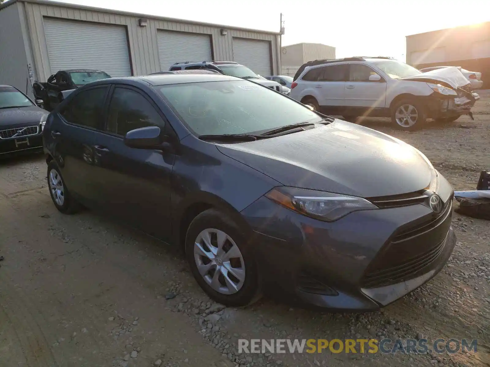 1 Photograph of a damaged car 2T1BURHEXKC194224 TOYOTA COROLLA 2019