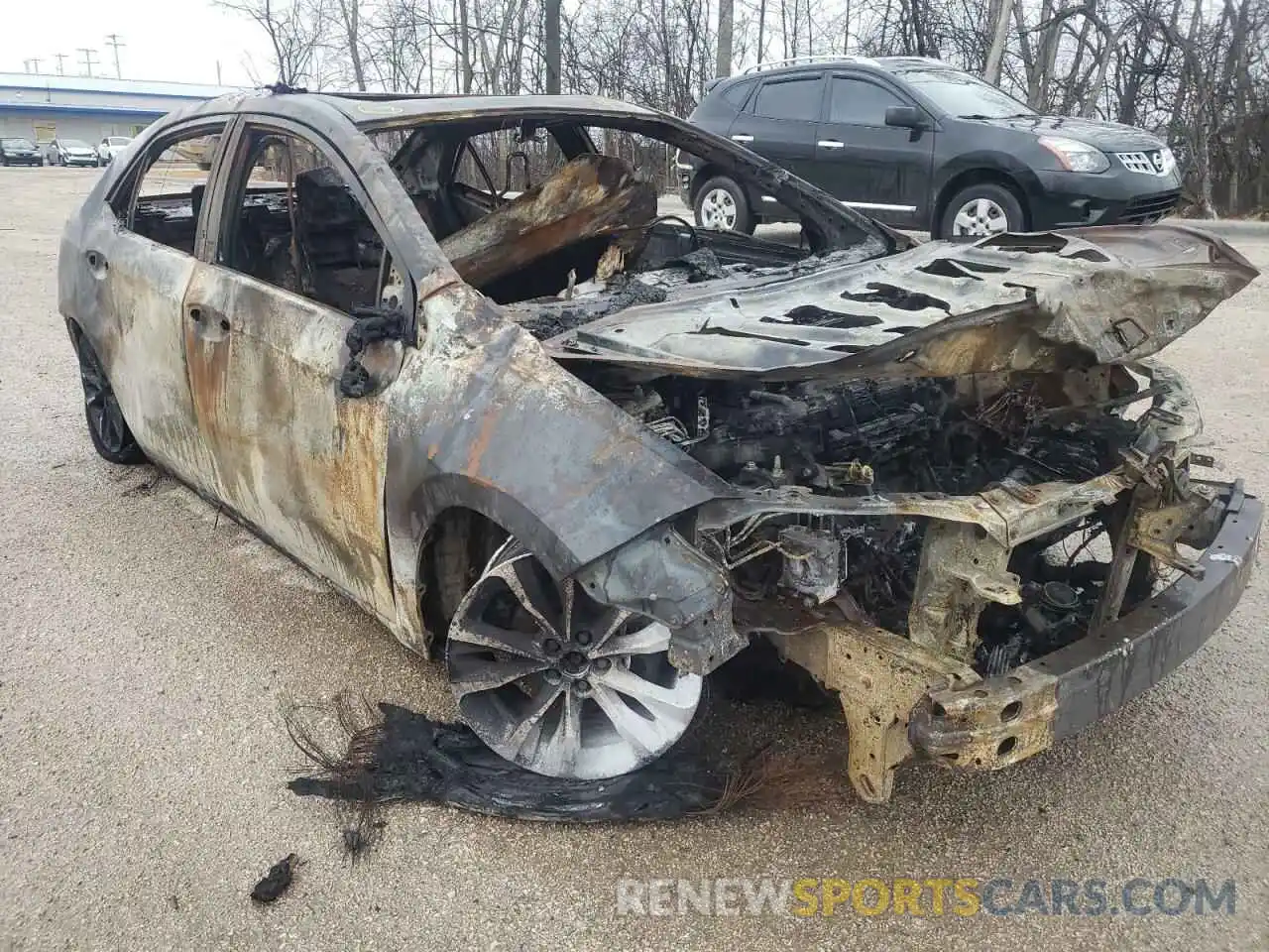 1 Photograph of a damaged car 2T1BURHEXKC194840 TOYOTA COROLLA 2019