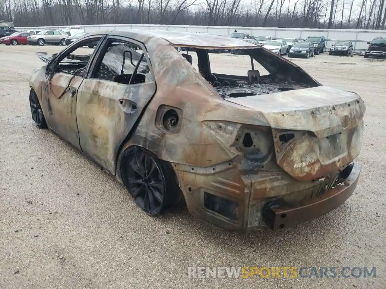 3 Photograph of a damaged car 2T1BURHEXKC194840 TOYOTA COROLLA 2019