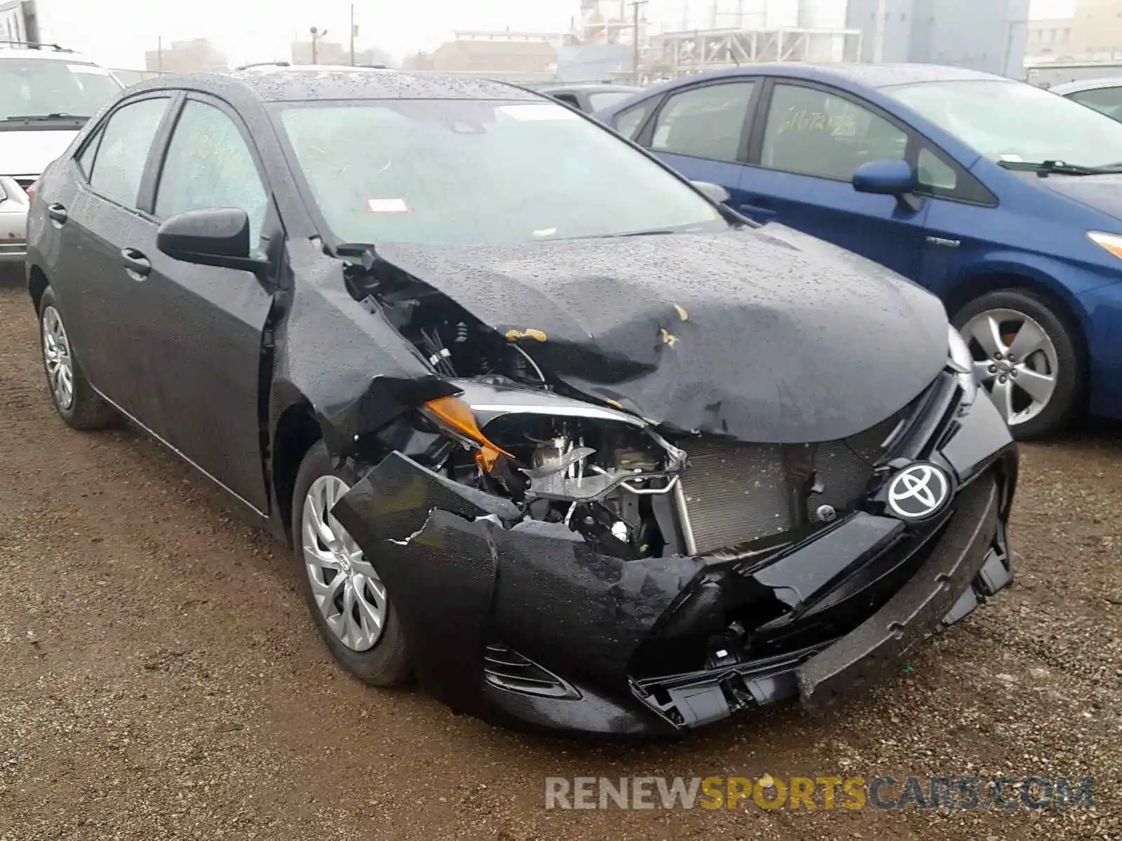 1 Photograph of a damaged car 2T1BURHEXKC195647 TOYOTA COROLLA 2019