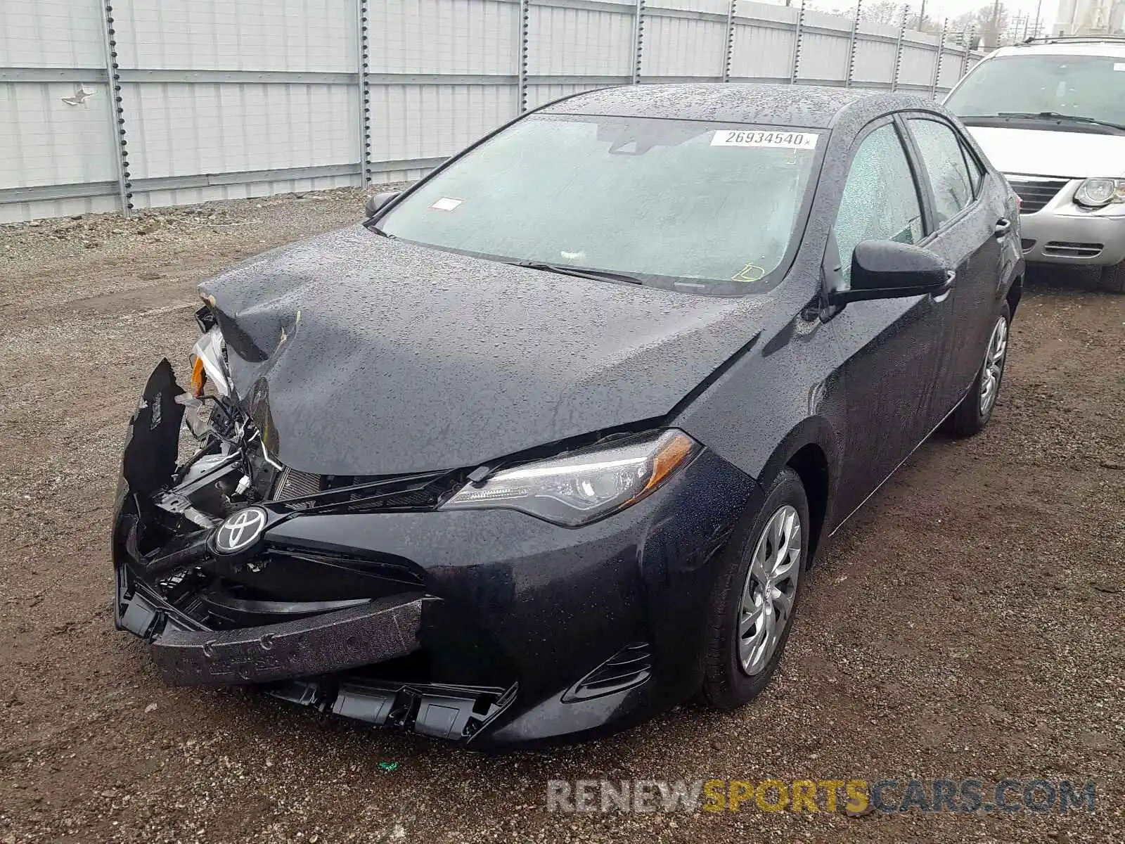 2 Photograph of a damaged car 2T1BURHEXKC195647 TOYOTA COROLLA 2019