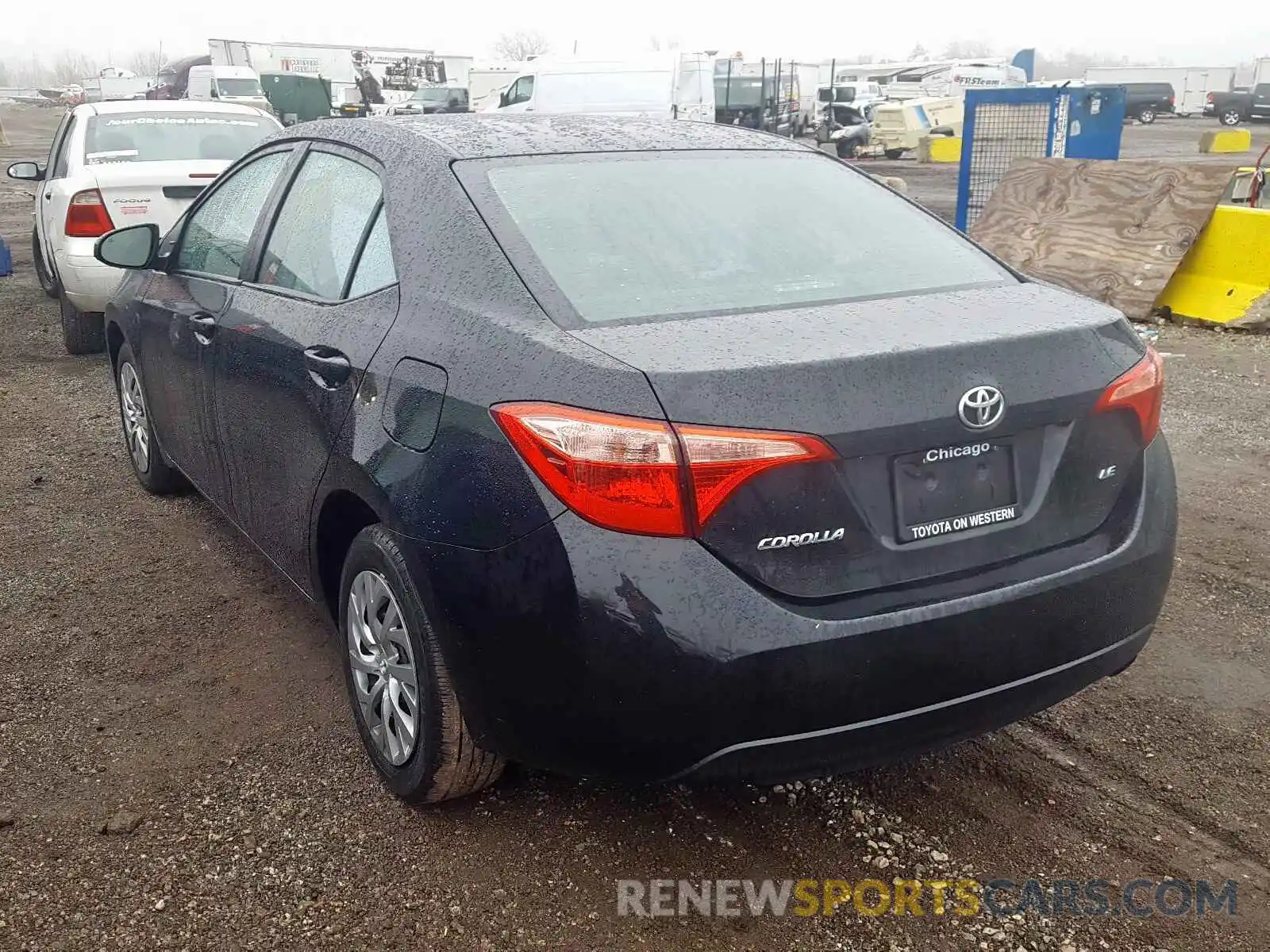 3 Photograph of a damaged car 2T1BURHEXKC195647 TOYOTA COROLLA 2019