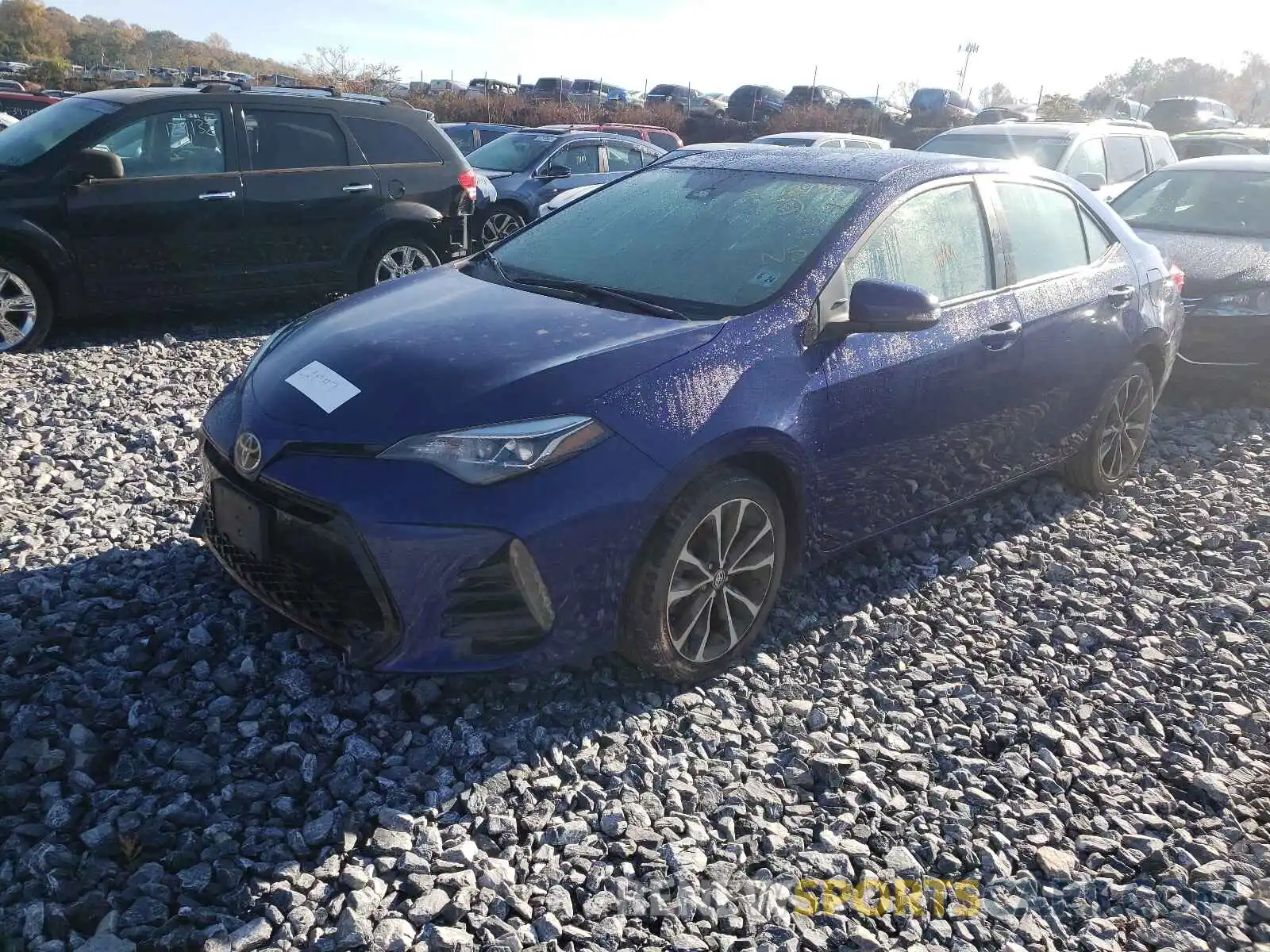 2 Photograph of a damaged car 2T1BURHEXKC195941 TOYOTA COROLLA 2019