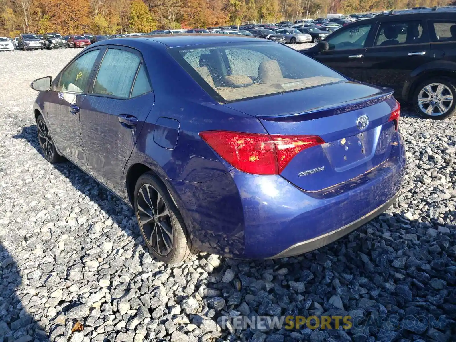 3 Photograph of a damaged car 2T1BURHEXKC195941 TOYOTA COROLLA 2019