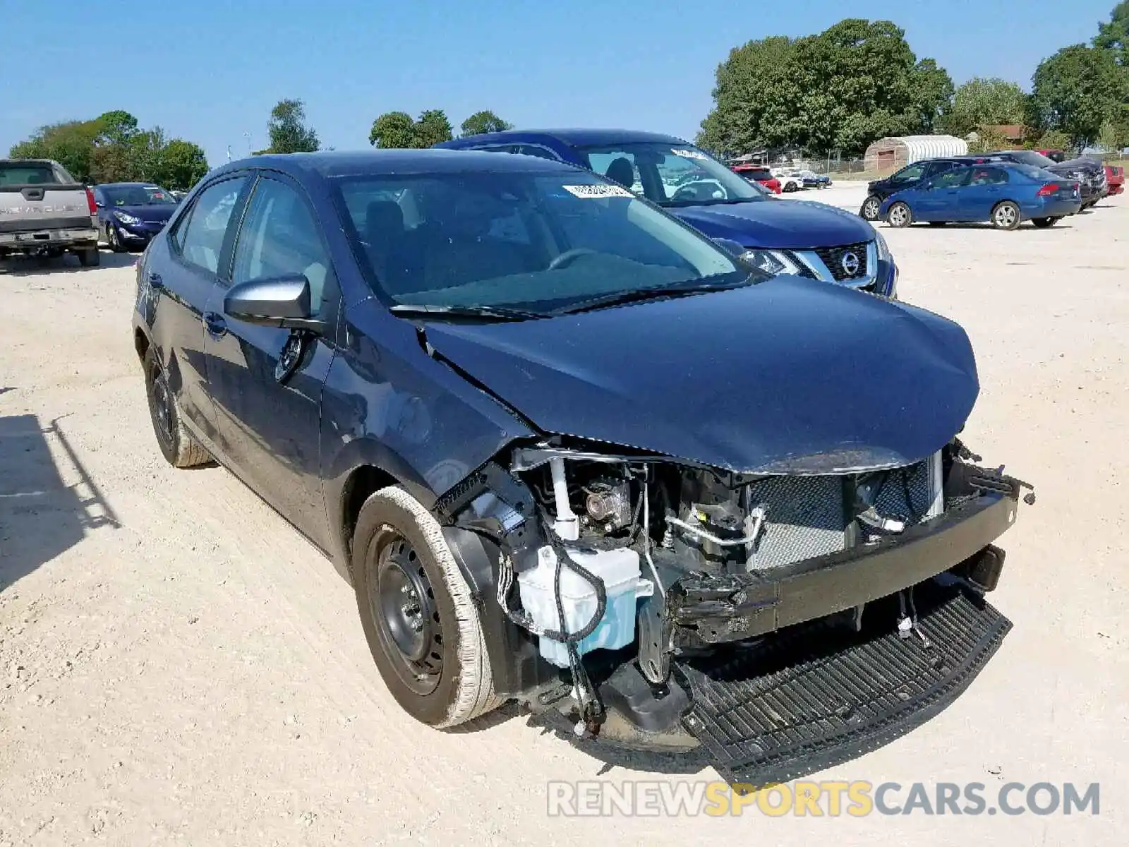 1 Photograph of a damaged car 2T1BURHEXKC196216 TOYOTA COROLLA 2019