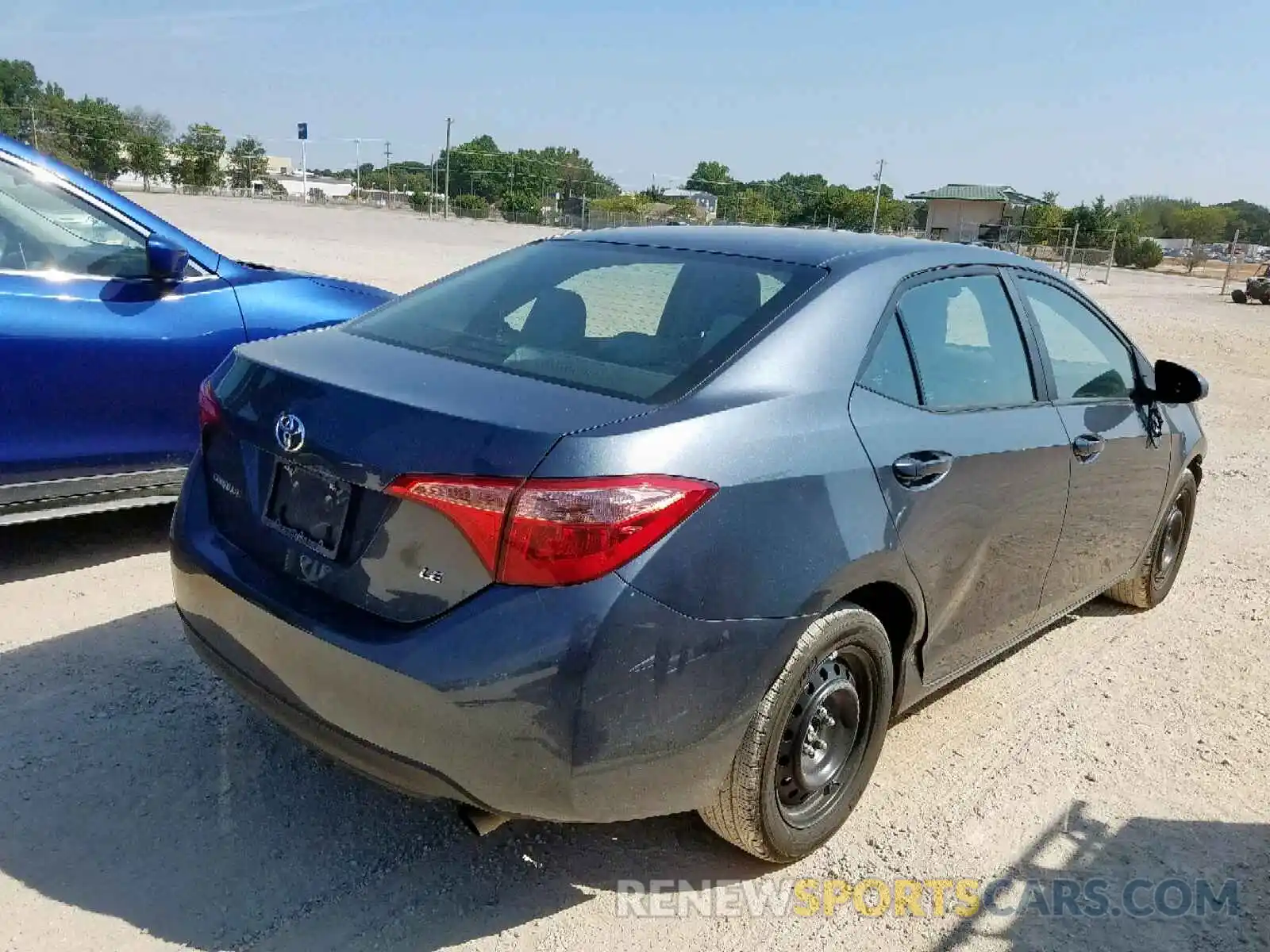 4 Photograph of a damaged car 2T1BURHEXKC196216 TOYOTA COROLLA 2019