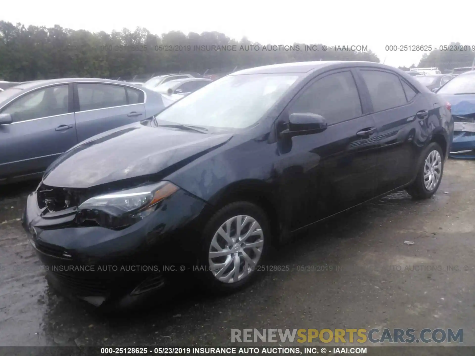 2 Photograph of a damaged car 2T1BURHEXKC196815 TOYOTA COROLLA 2019