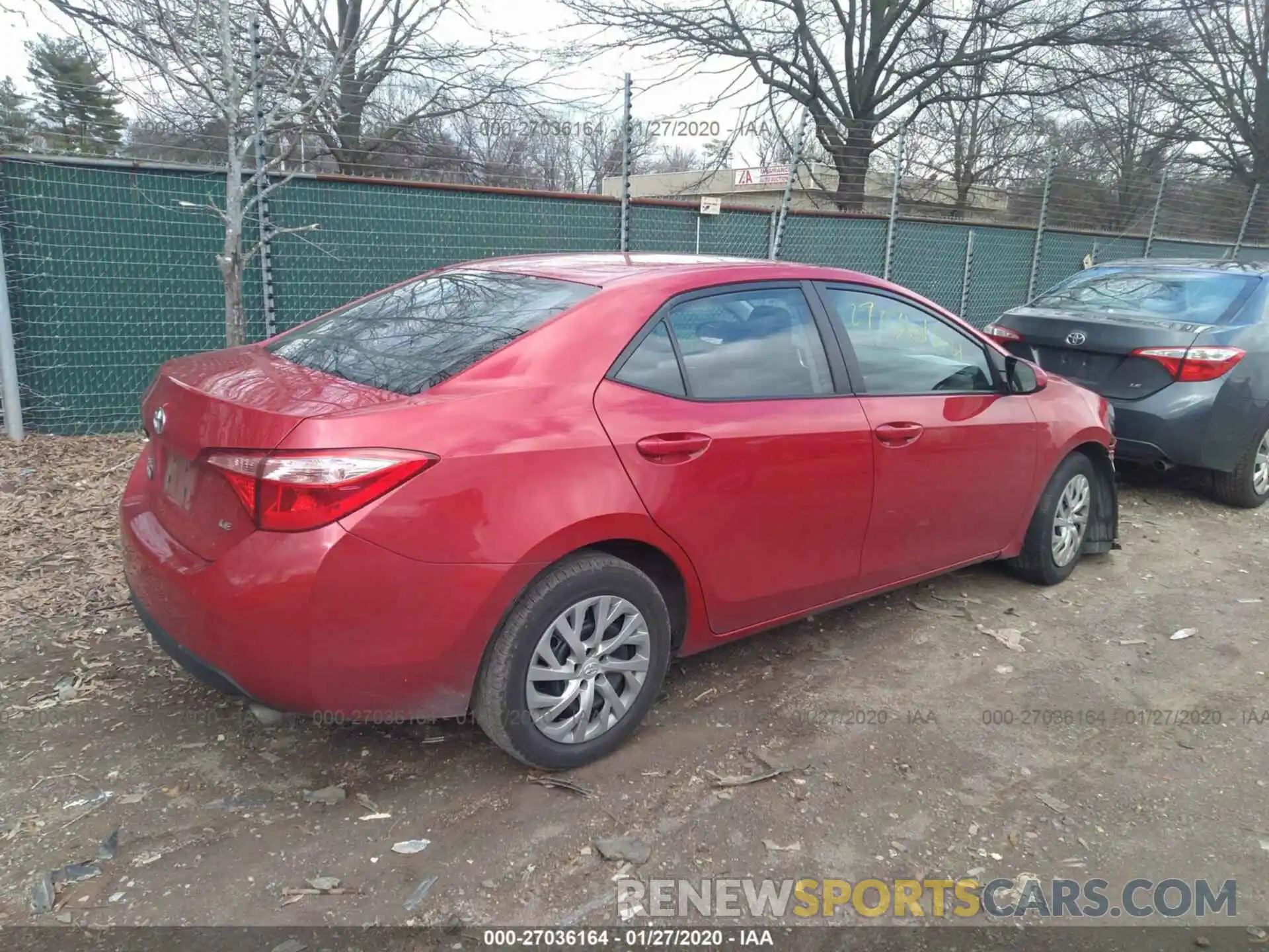 4 Photograph of a damaged car 2T1BURHEXKC197365 TOYOTA COROLLA 2019