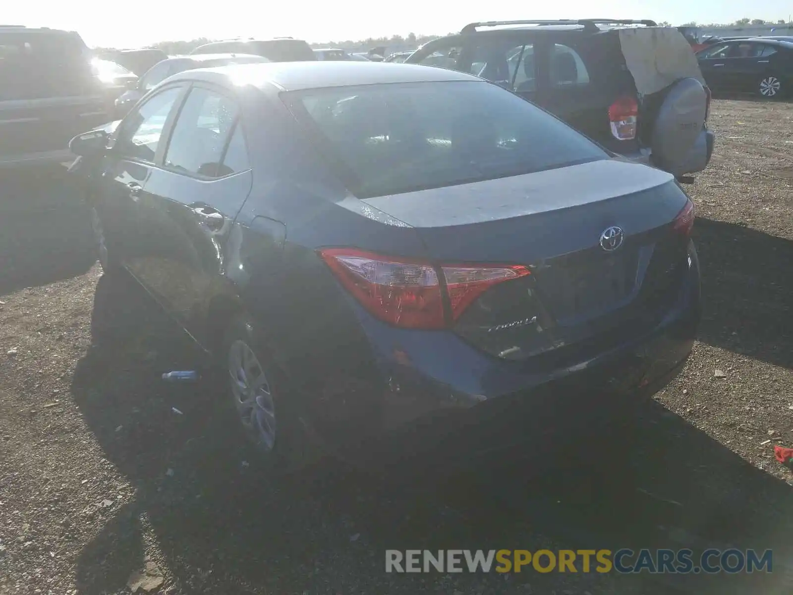 3 Photograph of a damaged car 2T1BURHEXKC198578 TOYOTA COROLLA 2019