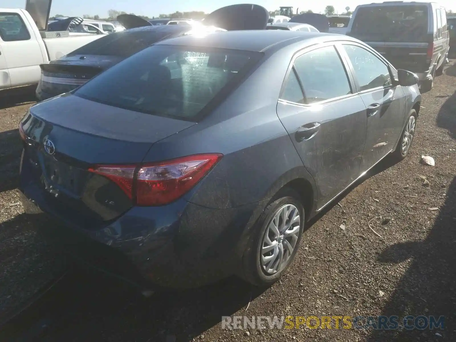 4 Photograph of a damaged car 2T1BURHEXKC198578 TOYOTA COROLLA 2019