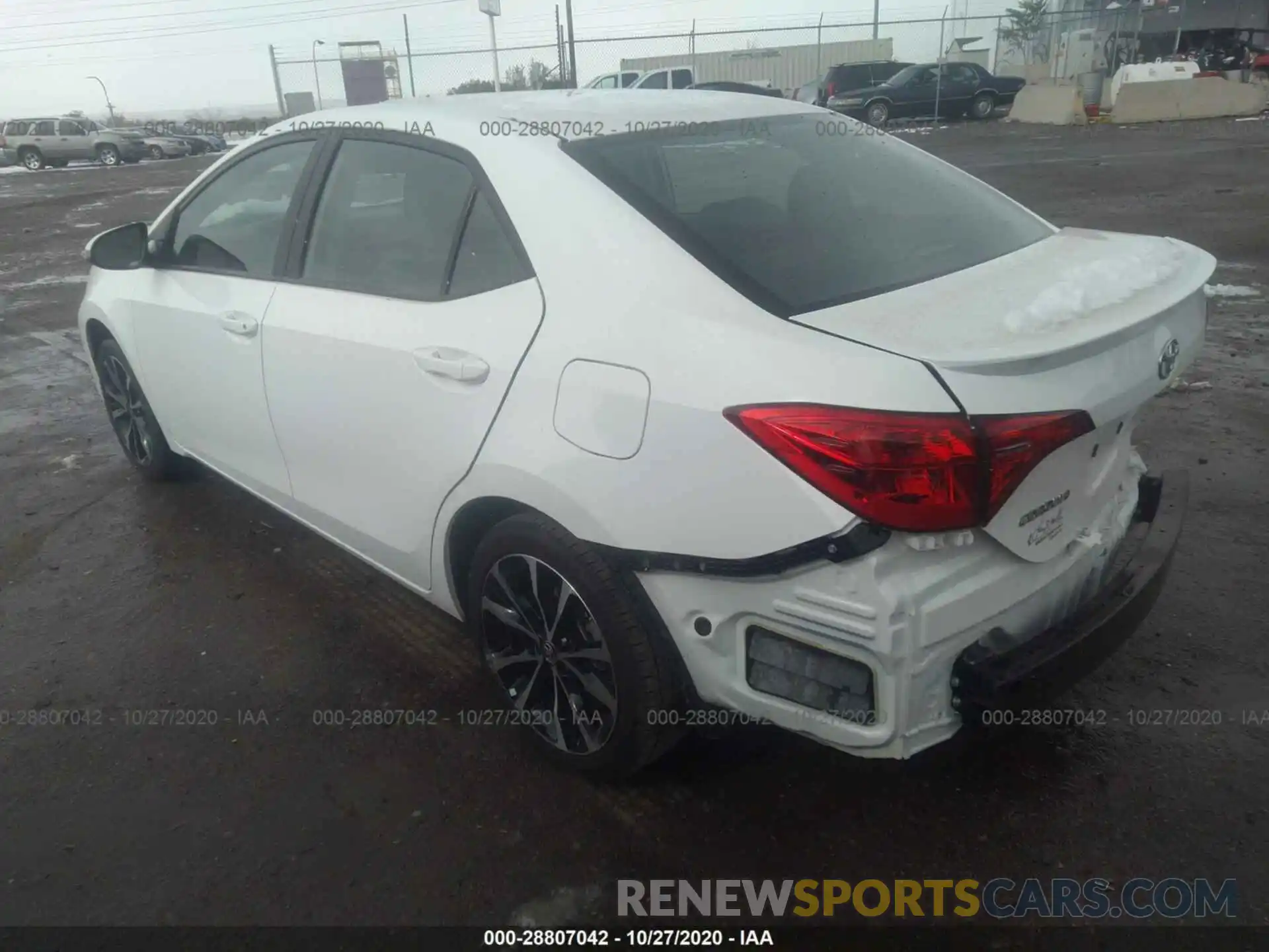 3 Photograph of a damaged car 2T1BURHEXKC199052 TOYOTA COROLLA 2019