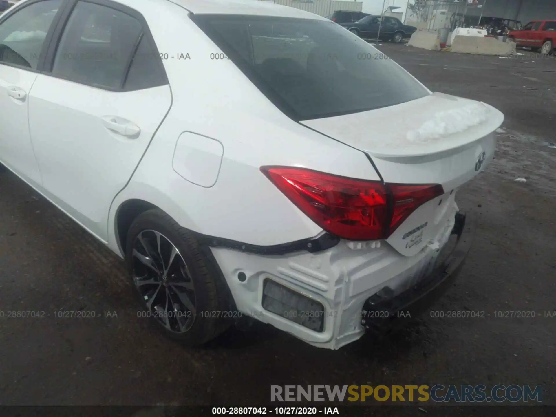 6 Photograph of a damaged car 2T1BURHEXKC199052 TOYOTA COROLLA 2019