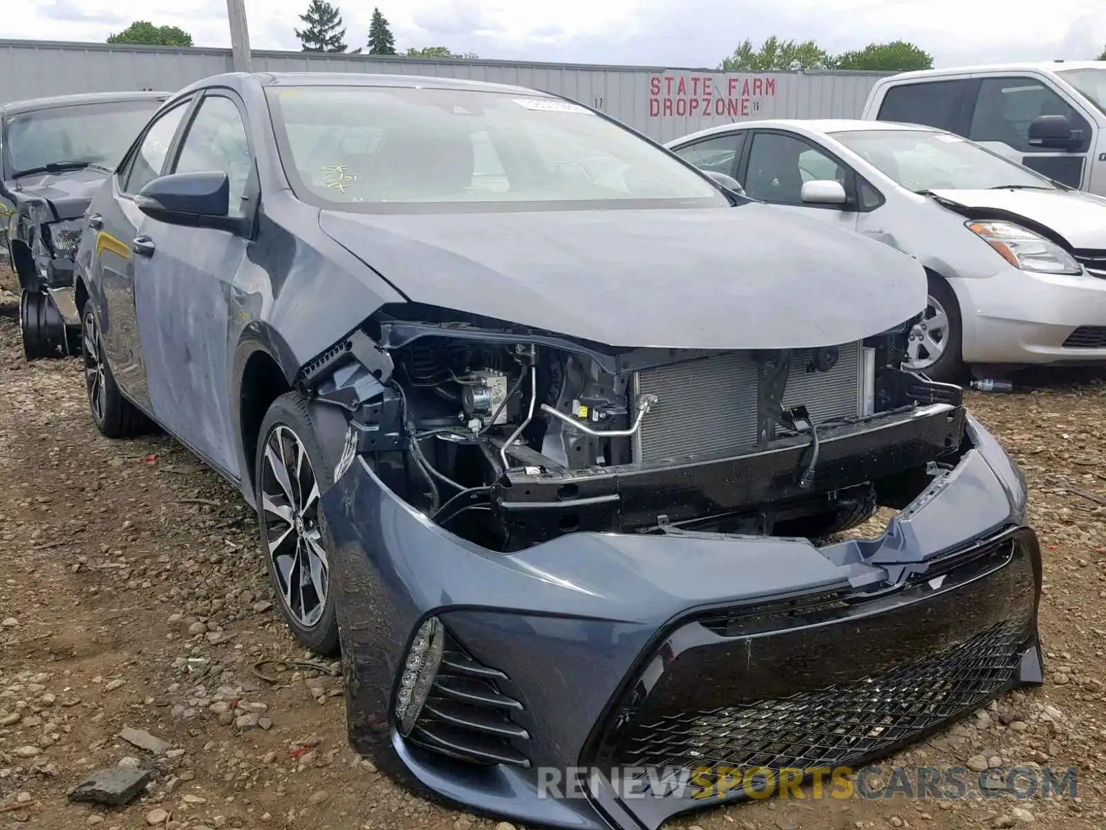 1 Photograph of a damaged car 2T1BURHEXKC199097 TOYOTA COROLLA 2019