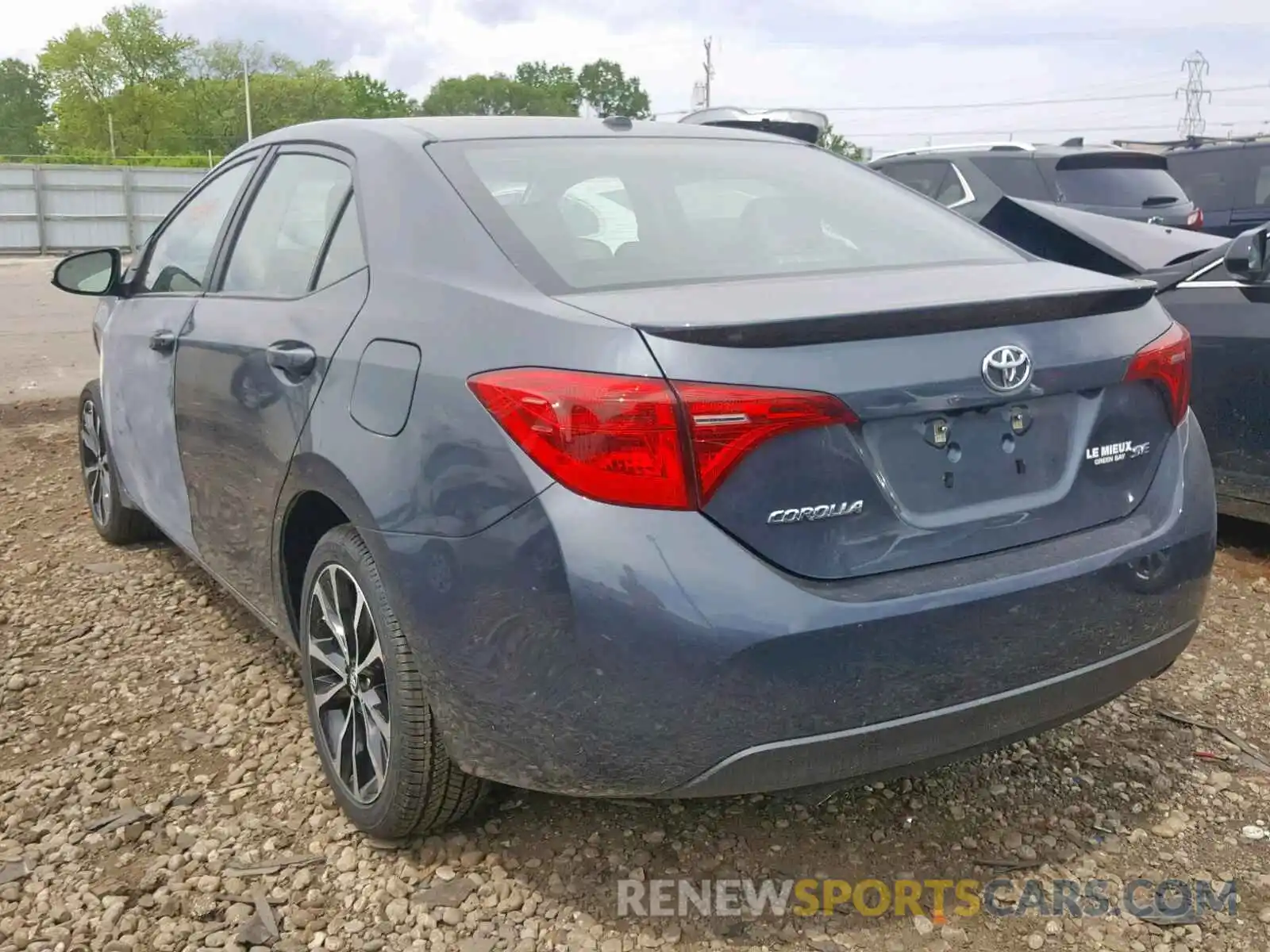 3 Photograph of a damaged car 2T1BURHEXKC199097 TOYOTA COROLLA 2019