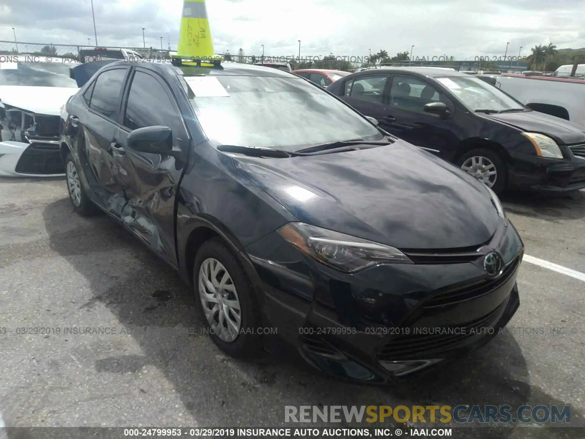 1 Photograph of a damaged car 2T1BURHEXKC199116 TOYOTA COROLLA 2019