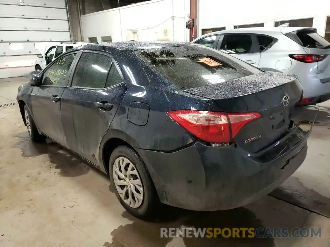 3 Photograph of a damaged car 2T1BURHEXKC199682 TOYOTA COROLLA 2019