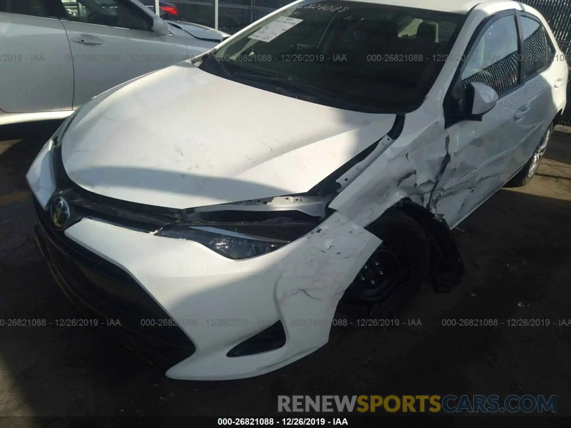 6 Photograph of a damaged car 2T1BURHEXKC200281 TOYOTA COROLLA 2019