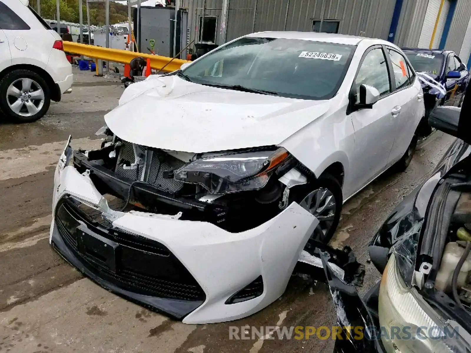 2 Photograph of a damaged car 2T1BURHEXKC200541 TOYOTA COROLLA 2019