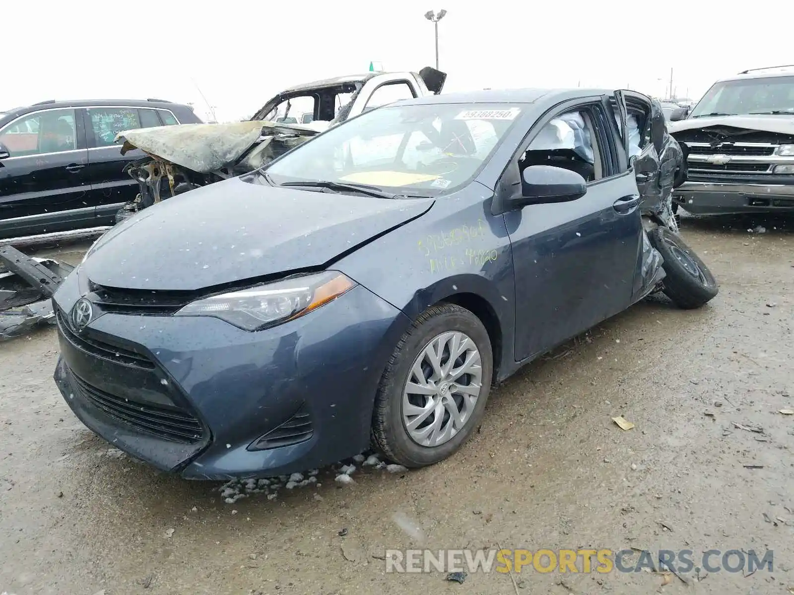 2 Photograph of a damaged car 2T1BURHEXKC200846 TOYOTA COROLLA 2019