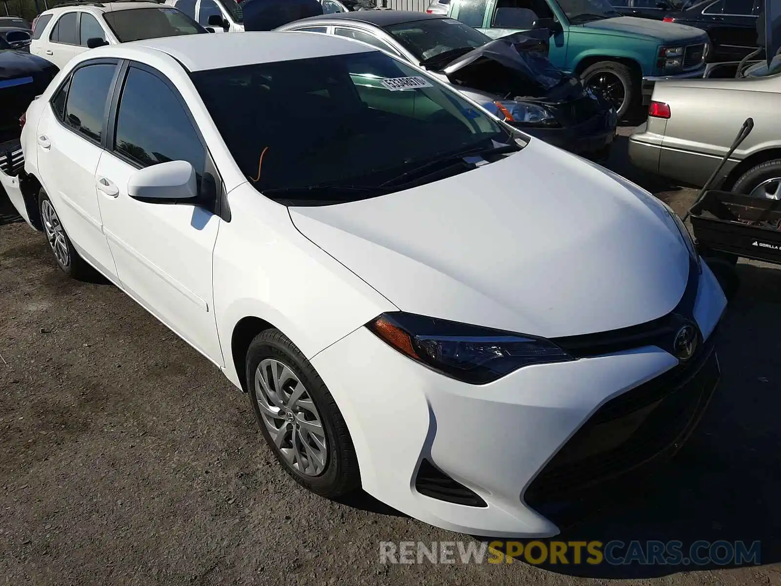 1 Photograph of a damaged car 2T1BURHEXKC201320 TOYOTA COROLLA 2019