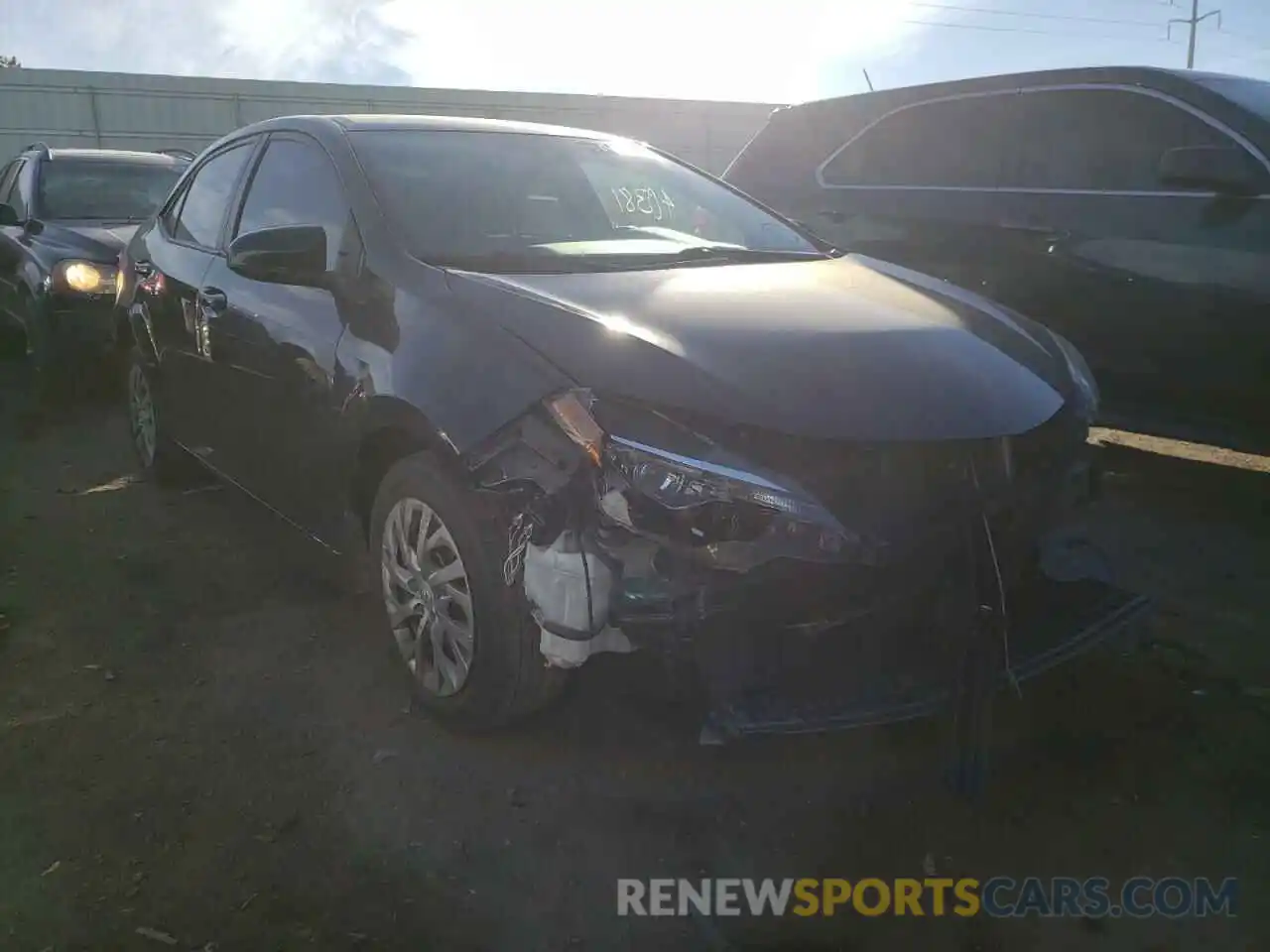 1 Photograph of a damaged car 2T1BURHEXKC201396 TOYOTA COROLLA 2019