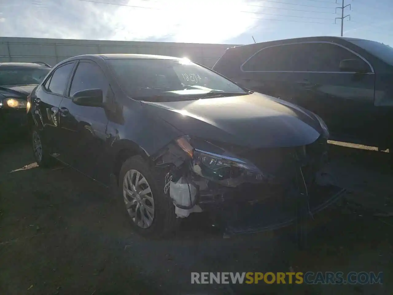 9 Photograph of a damaged car 2T1BURHEXKC201396 TOYOTA COROLLA 2019