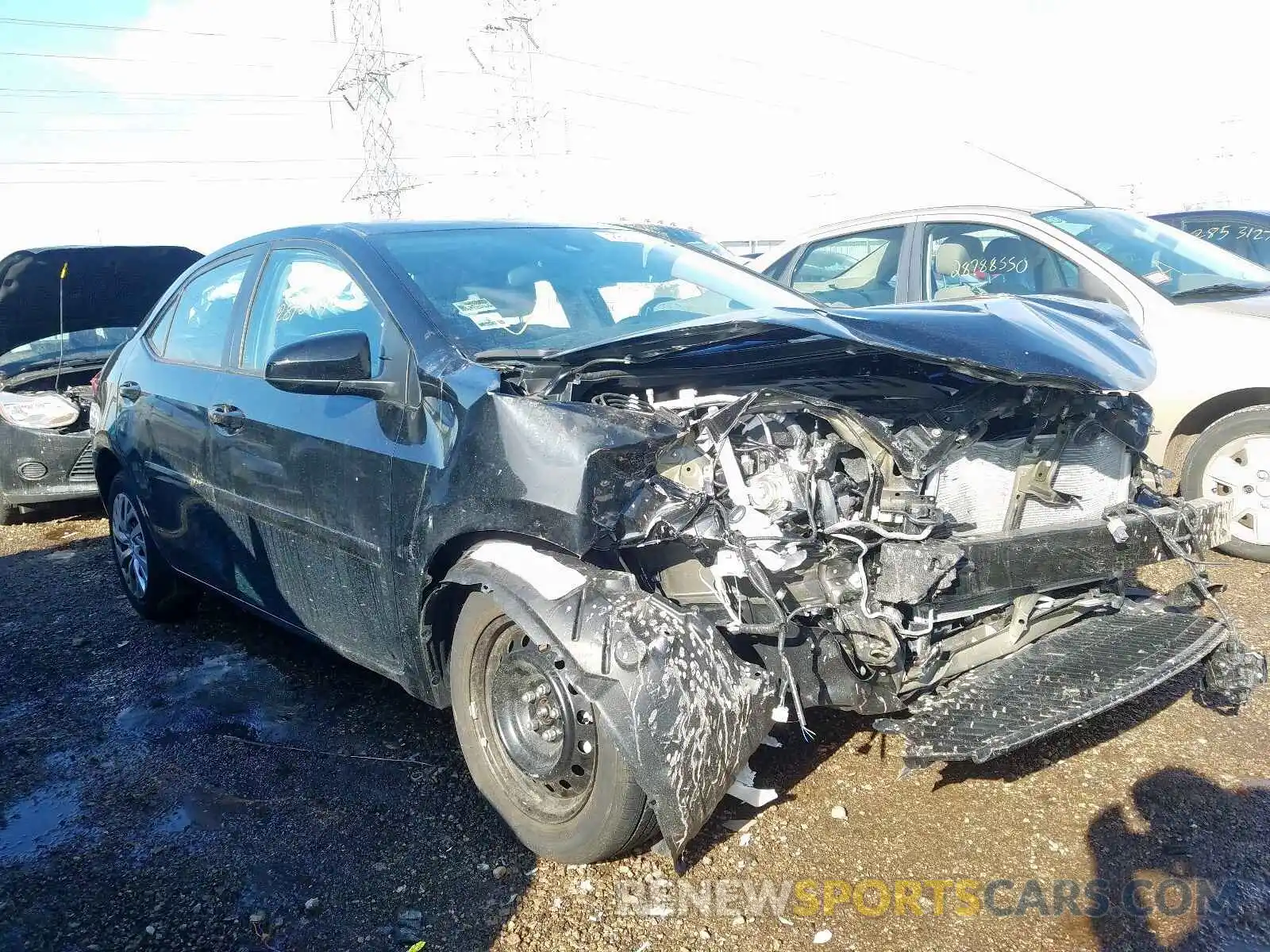 1 Photograph of a damaged car 2T1BURHEXKC201415 TOYOTA COROLLA 2019