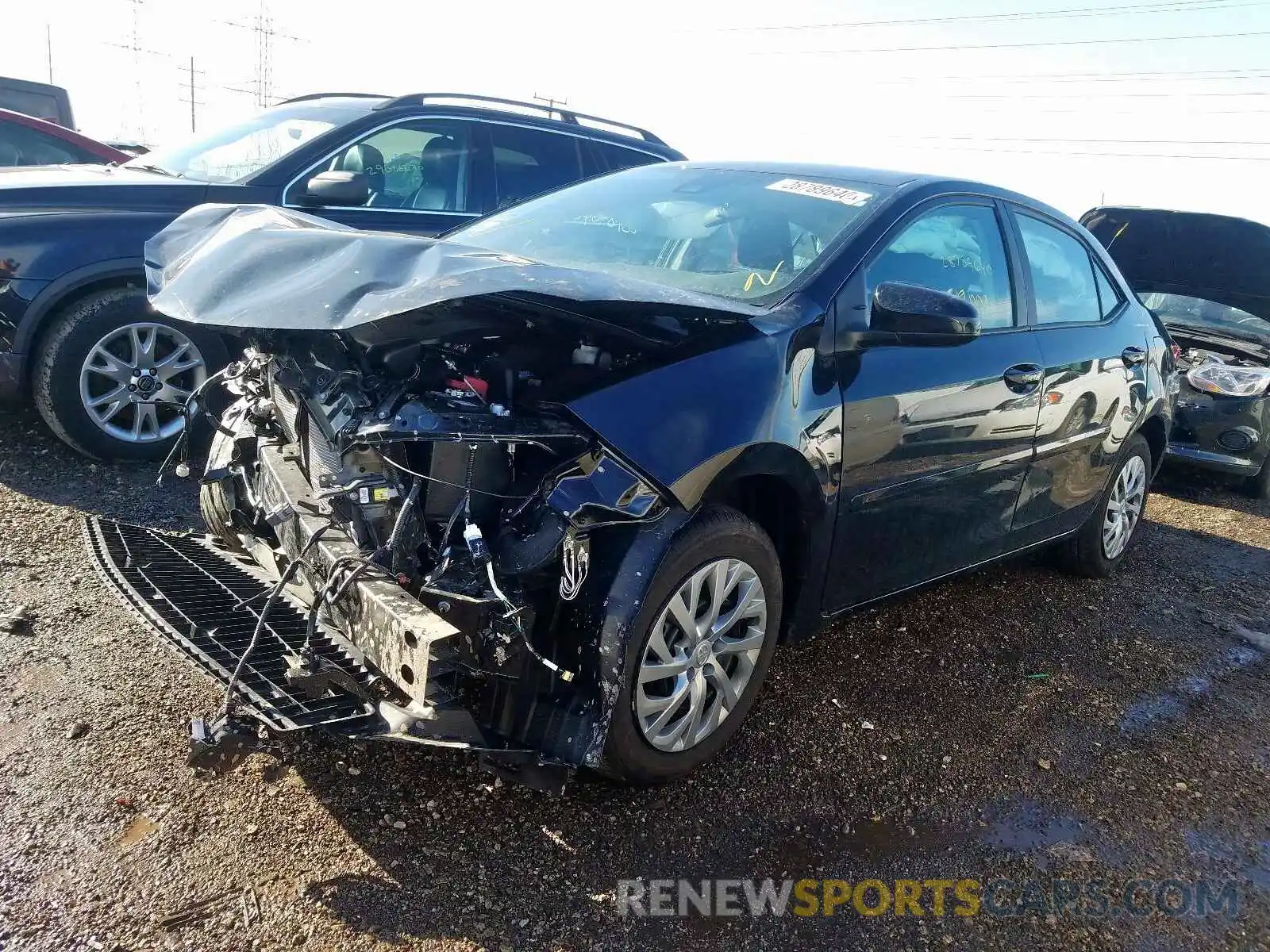 2 Photograph of a damaged car 2T1BURHEXKC201415 TOYOTA COROLLA 2019