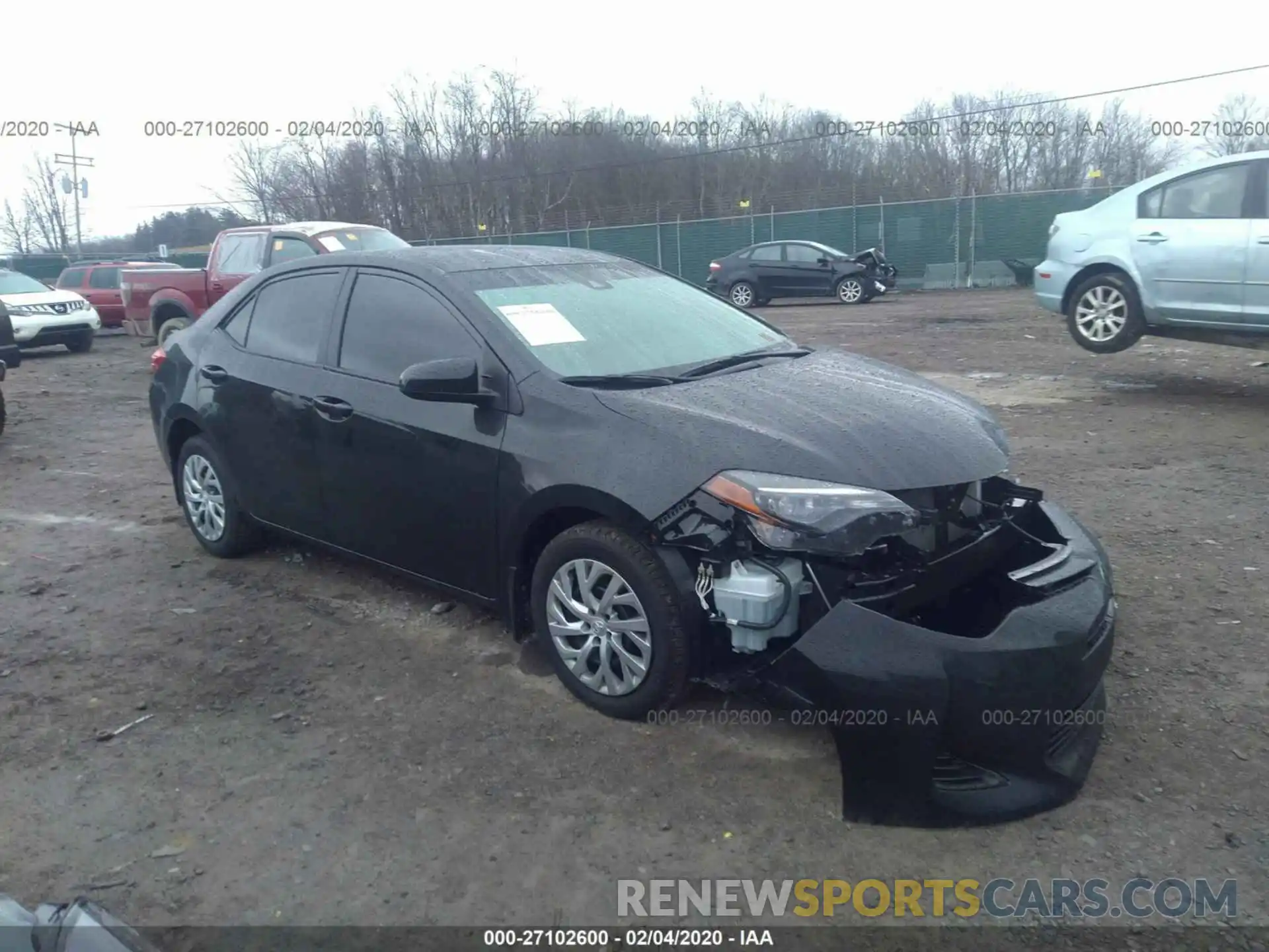 1 Photograph of a damaged car 2T1BURHEXKC201687 TOYOTA COROLLA 2019