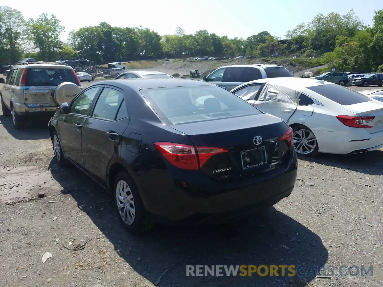 3 Photograph of a damaged car 2T1BURHEXKC201866 TOYOTA COROLLA 2019