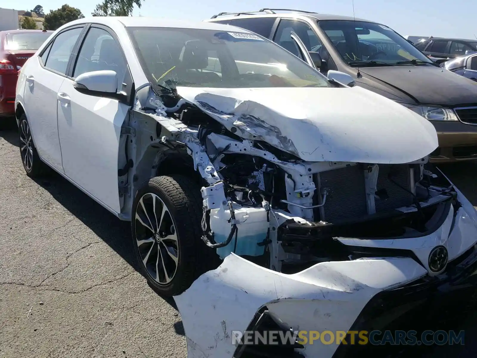 1 Photograph of a damaged car 2T1BURHEXKC201978 TOYOTA COROLLA 2019